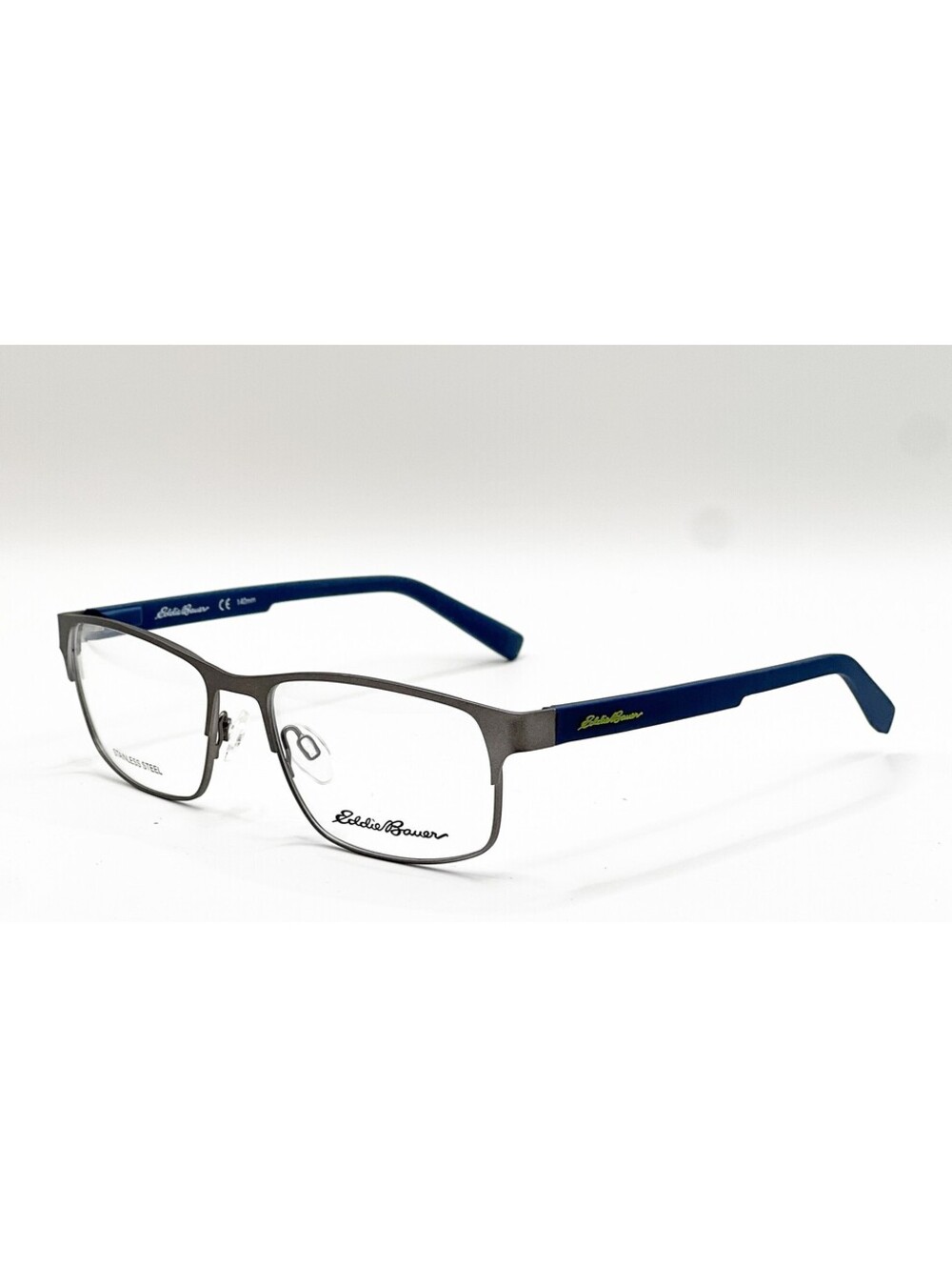 Eddie Bauer EB32018 GR Gray Rectangle Authentic Eyeglass Frames 54-17-140